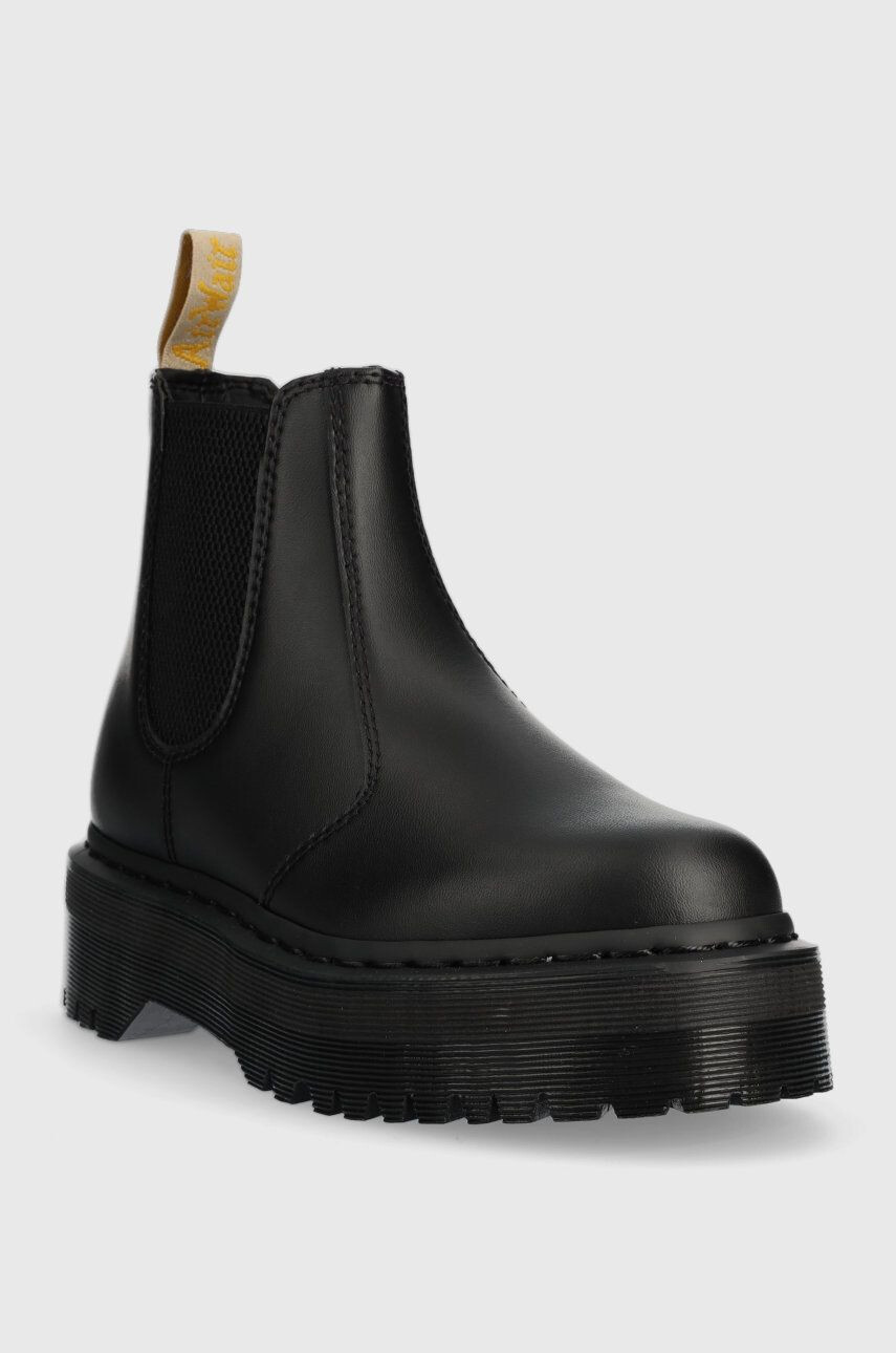 Dr. Martens cizme V 2976 Quad Mono femei culoarea negru cu platforma DM27560001-Black - Pled.ro