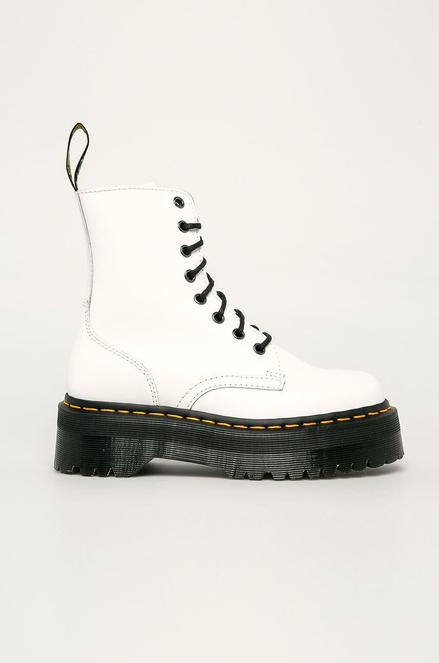 Dr. Martens Dr Martens - Bocanci de piele 15265100-White - Pled.ro