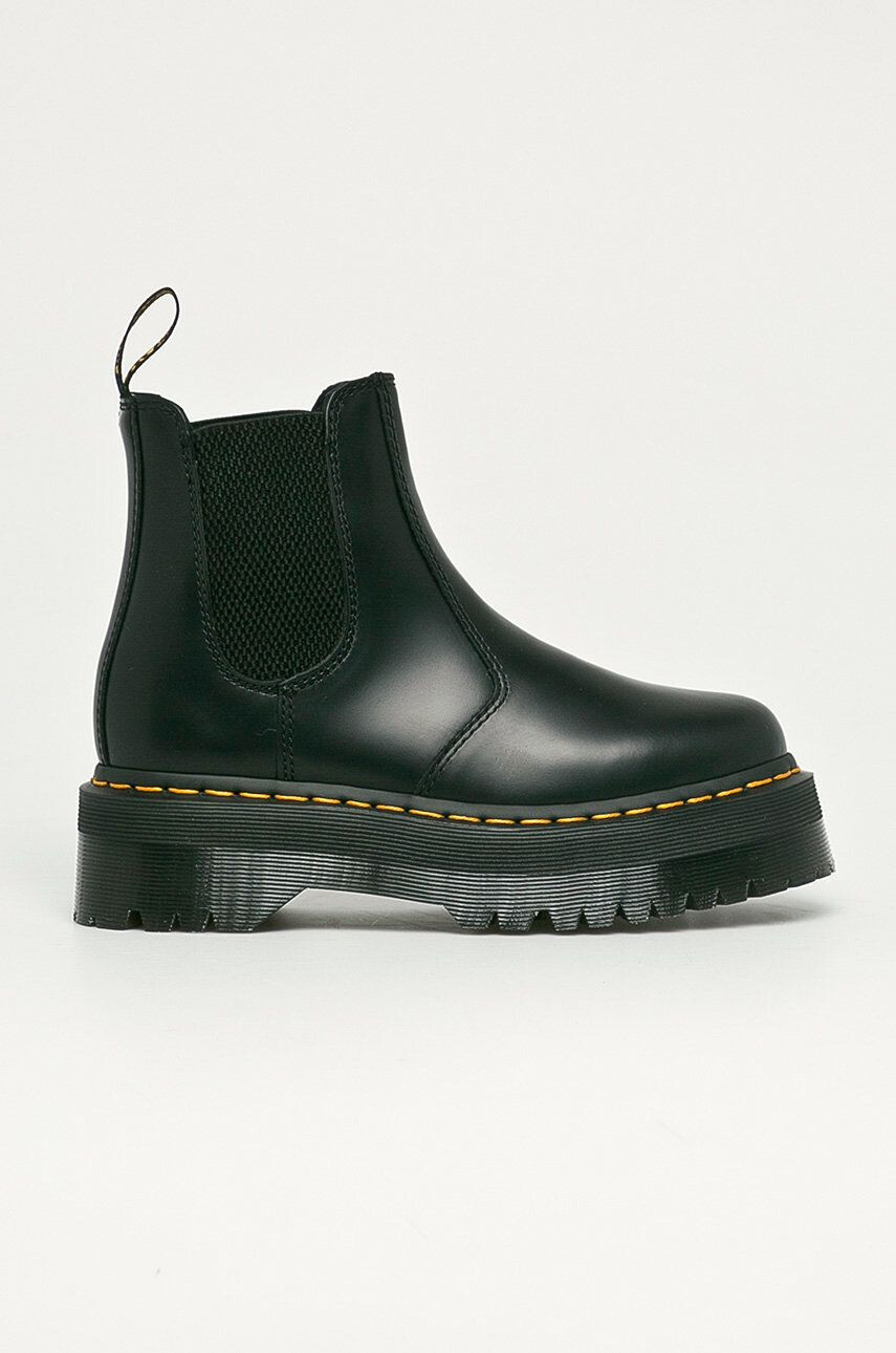 Dr. Martens Ghete Chelsea de piele 2976 Quad DM24687001.Quad-BLACK - Pled.ro