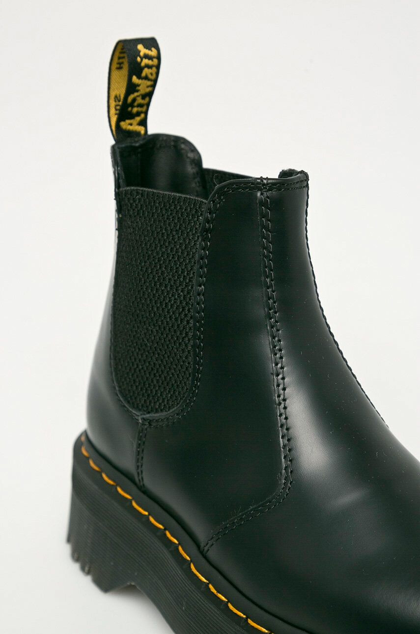 Dr. Martens Ghete Chelsea de piele 2976 Quad DM24687001.Quad-BLACK - Pled.ro