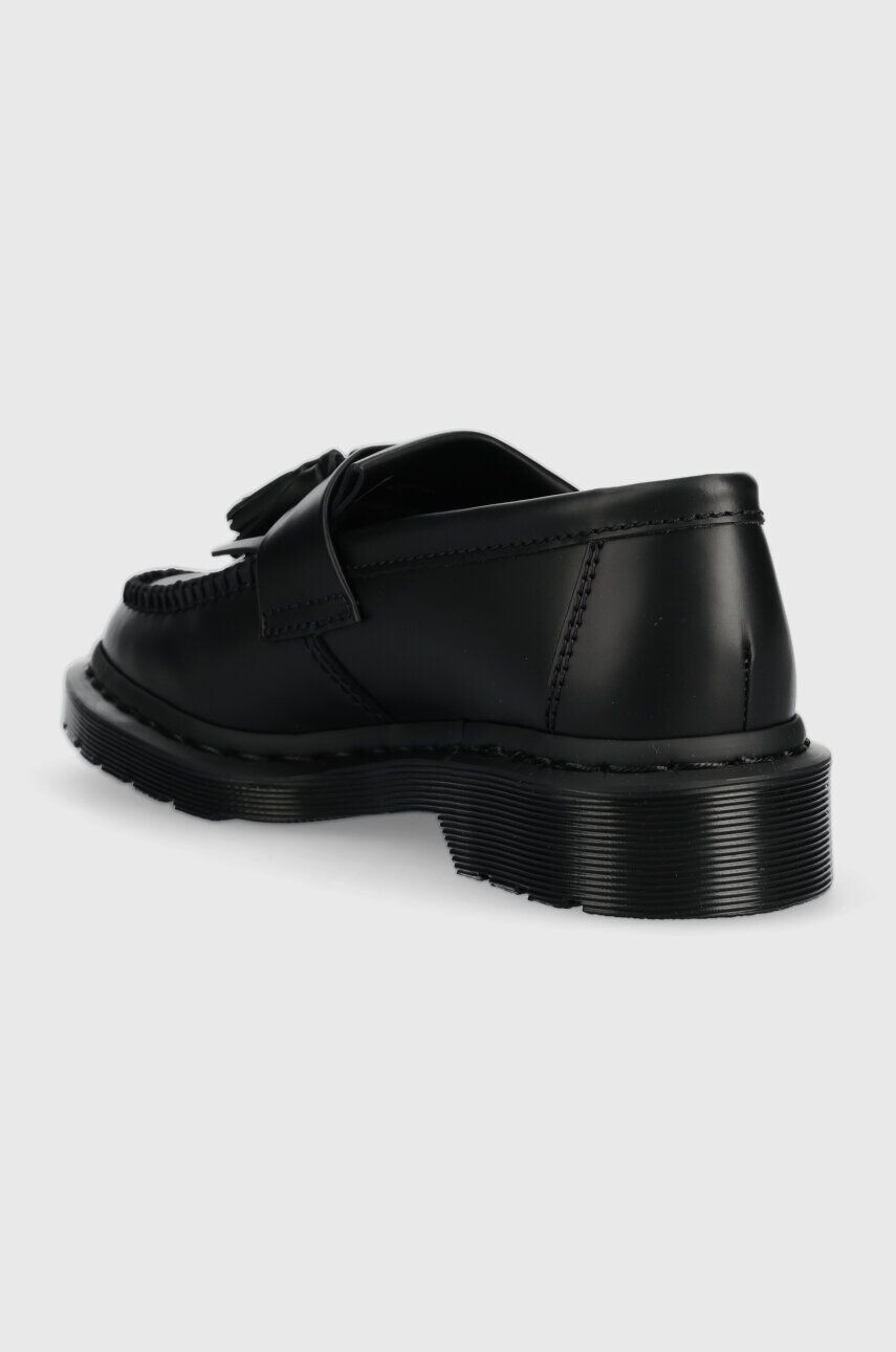 Dr. Martens mocasini de piele Adrian Mono femei culoarea negru cu toc plat DM30637001 - Pled.ro