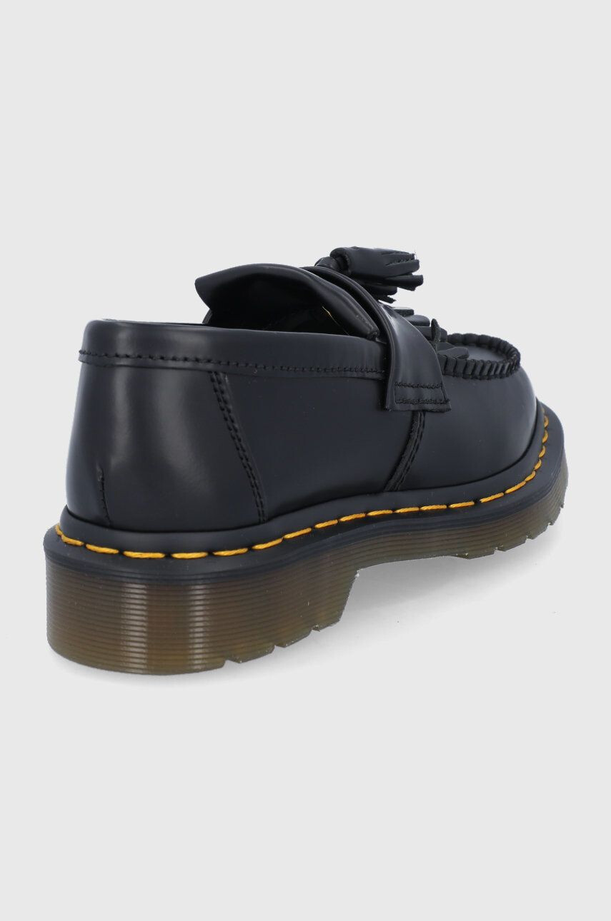 Dr. Martens mocasini de piele Adrian YS culoarea verde - Pled.ro