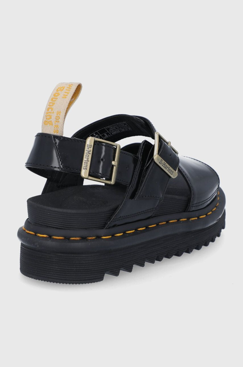 Dr. Martens sandale Vegan Voss femei culoarea negru cu platforma DM26803001.Vegan.Voss-Black - Pled.ro