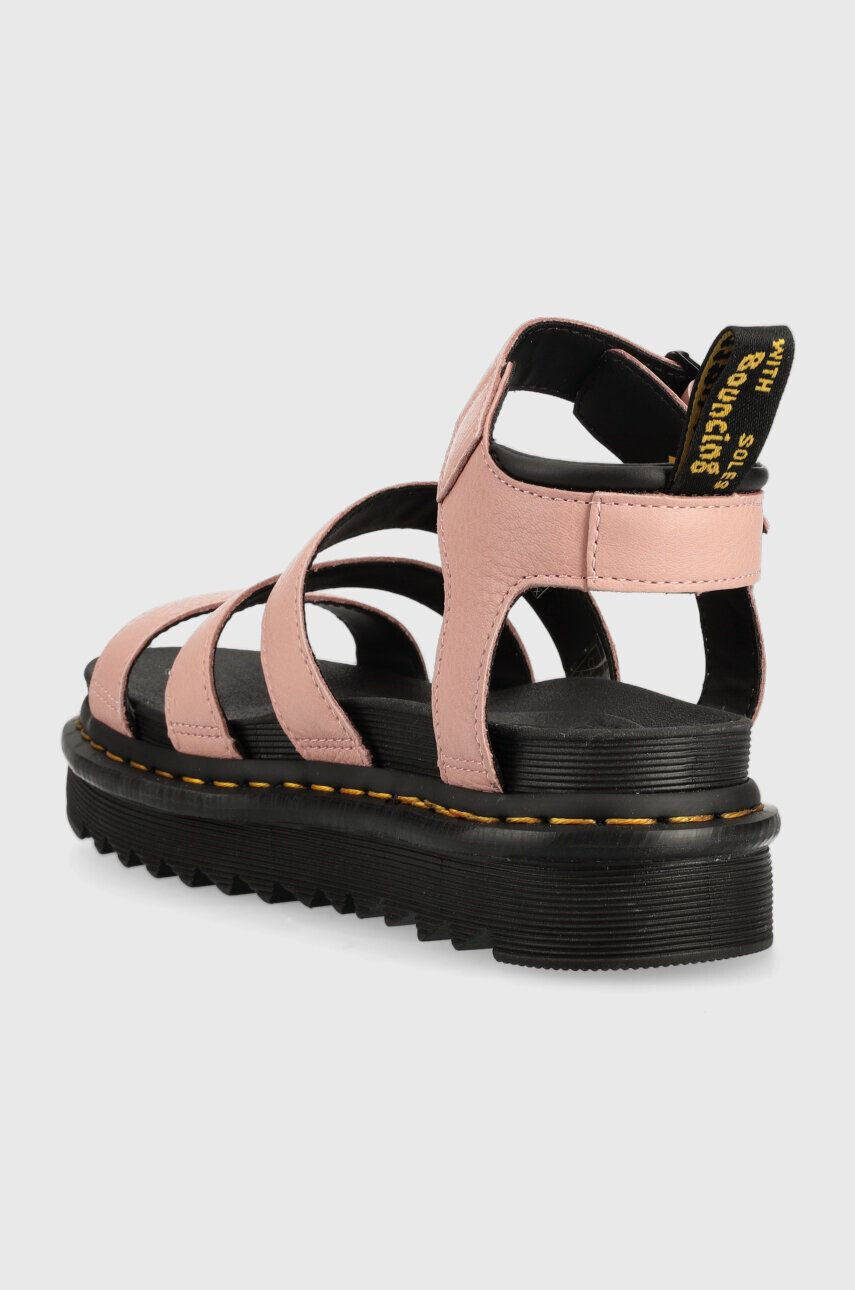 Dr. Martens sandale de piele Blaire femei culoarea roz cu platforma DM30706329 DM30706329-Peach.Bei - Pled.ro