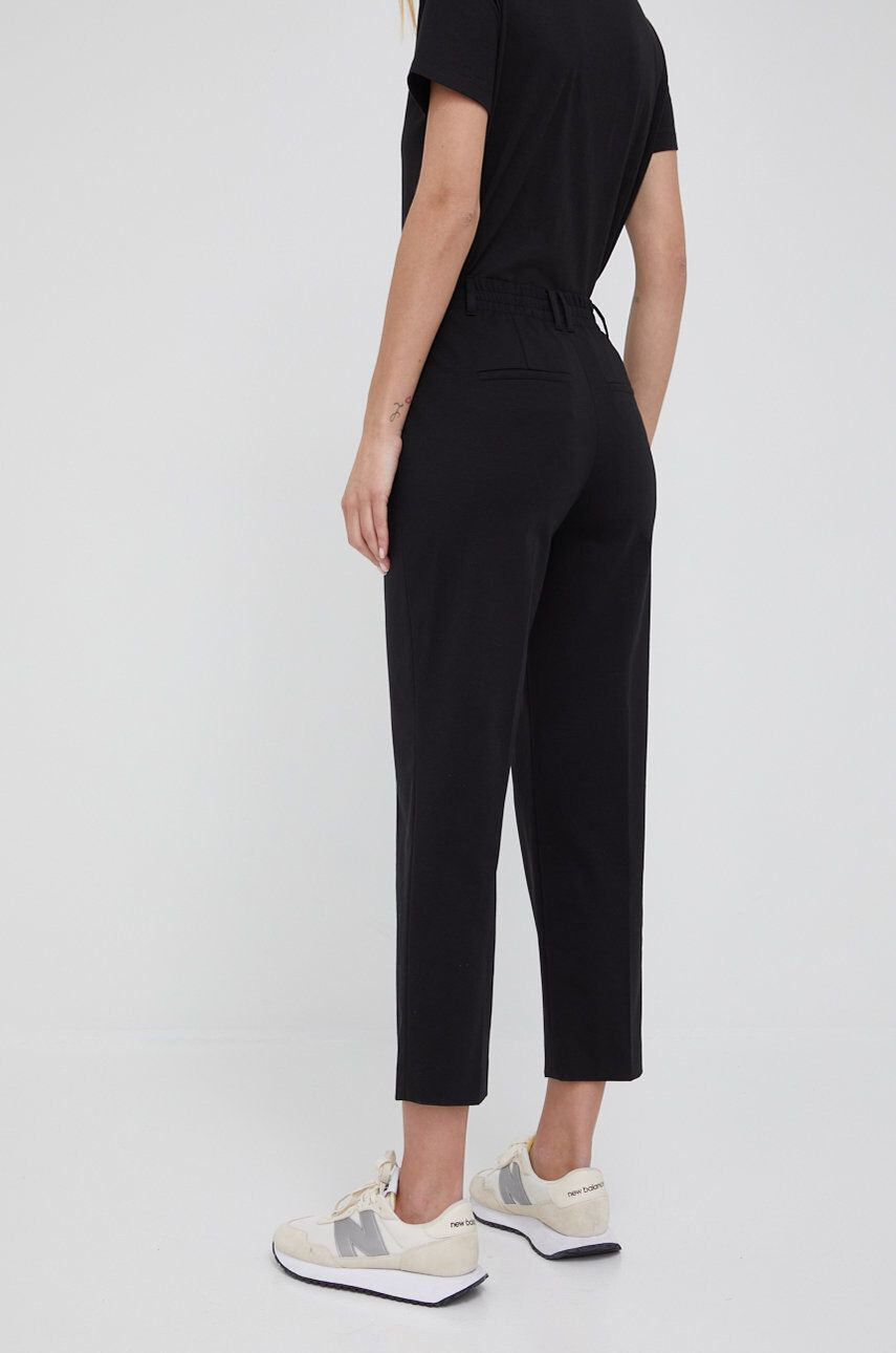 Drykorn pantaloni femei culoarea negru drept medium waist - Pled.ro