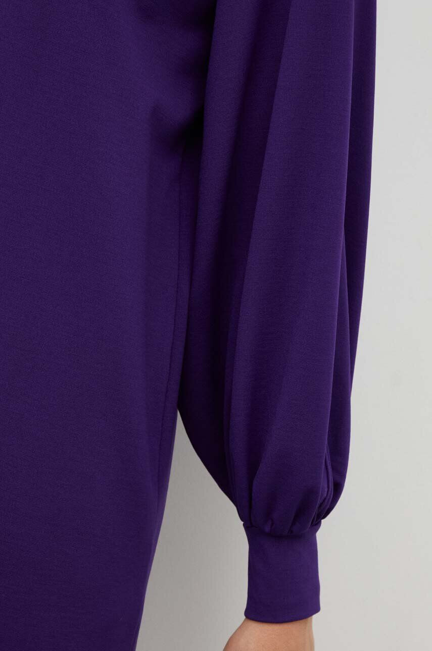 Drykorn rochie culoarea violet mini drept - Pled.ro