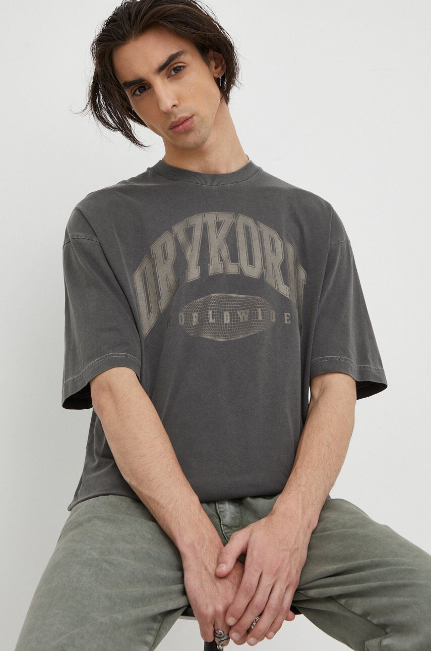 Drykorn tricou din bumbac - Pled.ro