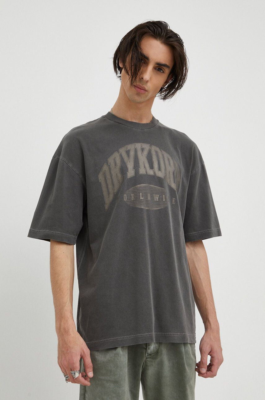 Drykorn tricou din bumbac - Pled.ro