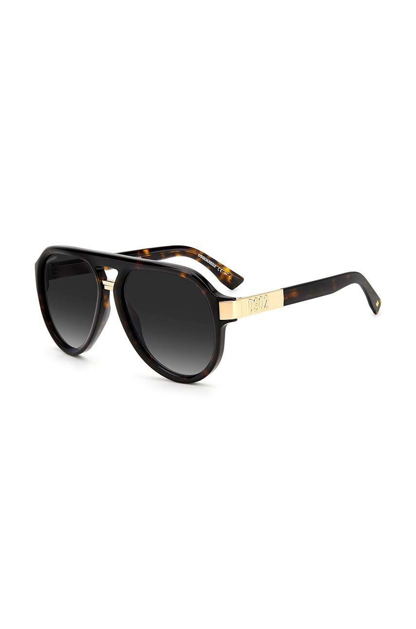 Dsquared2 ochelari de soare barbati culoarea maro - Pled.ro