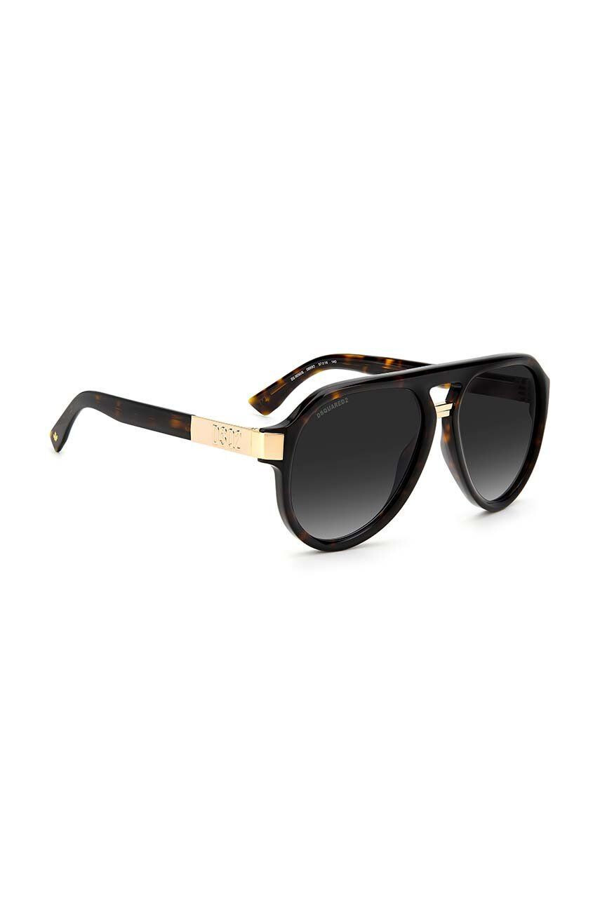 Dsquared2 ochelari de soare barbati culoarea maro - Pled.ro