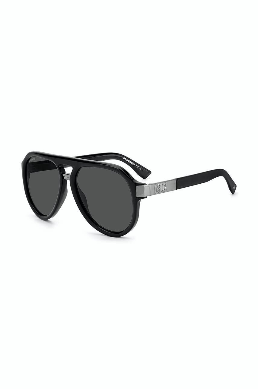 Dsquared2 ochelari de soare barbati culoarea negru - Pled.ro