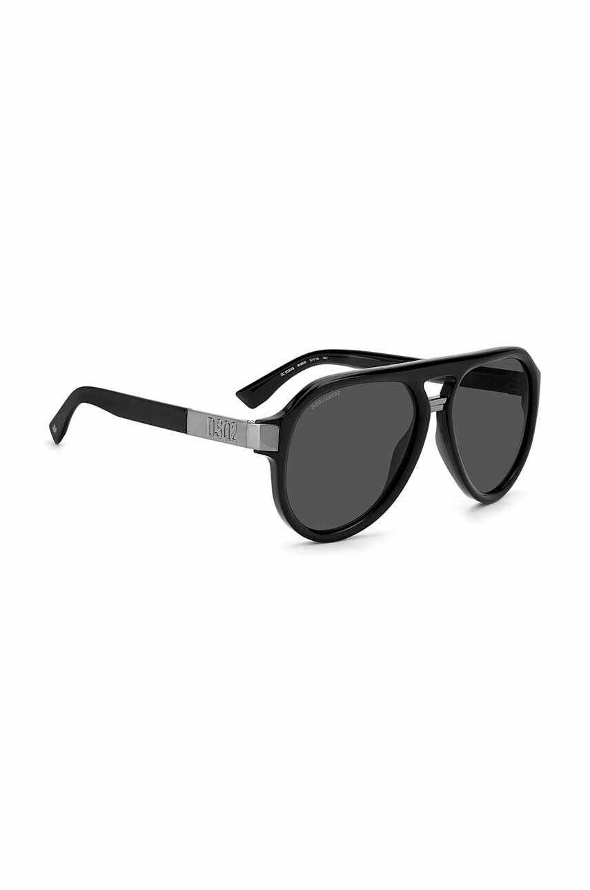 Dsquared2 ochelari de soare barbati culoarea negru - Pled.ro