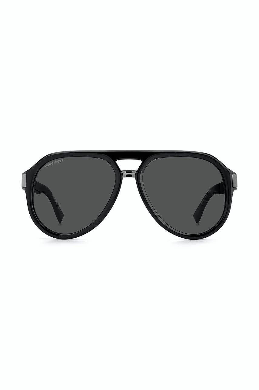 Dsquared2 ochelari de soare barbati culoarea negru - Pled.ro