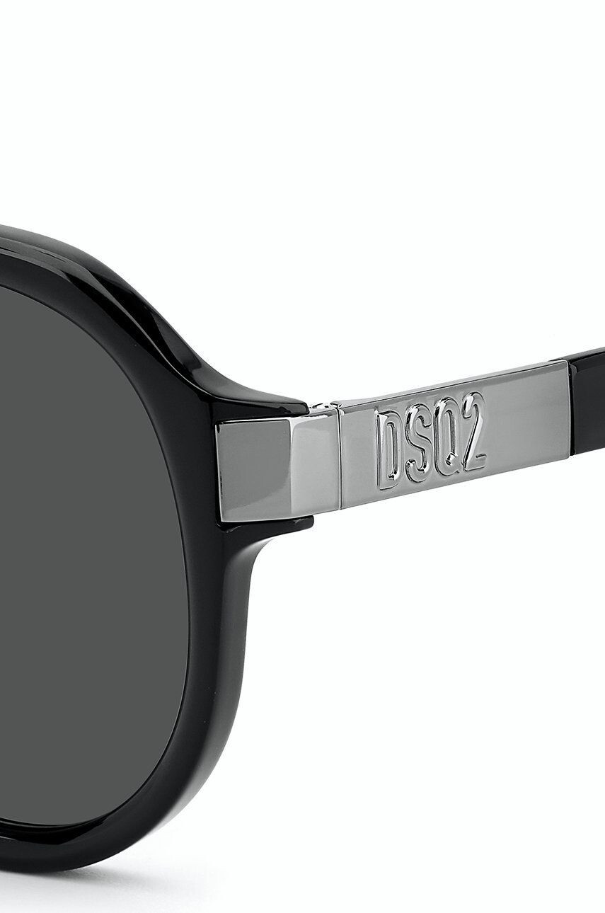 Dsquared2 ochelari de soare barbati culoarea negru - Pled.ro