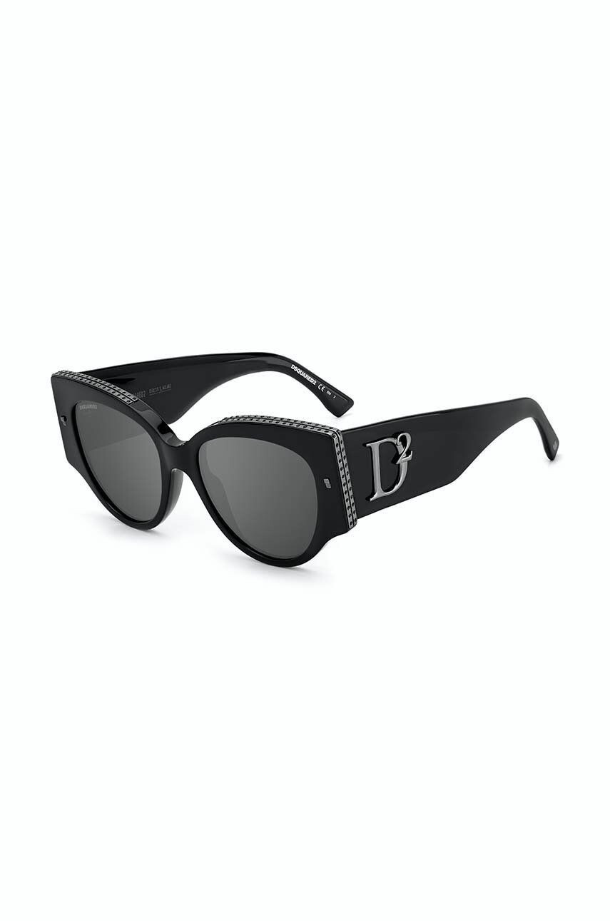 Dsquared2 ochelari de soare femei culoarea negru - Pled.ro