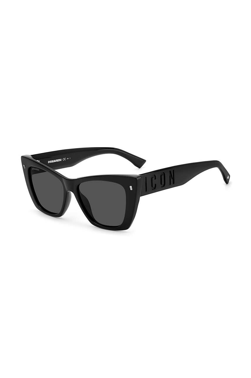 Dsquared2 ochelari de soare femei culoarea negru - Pled.ro