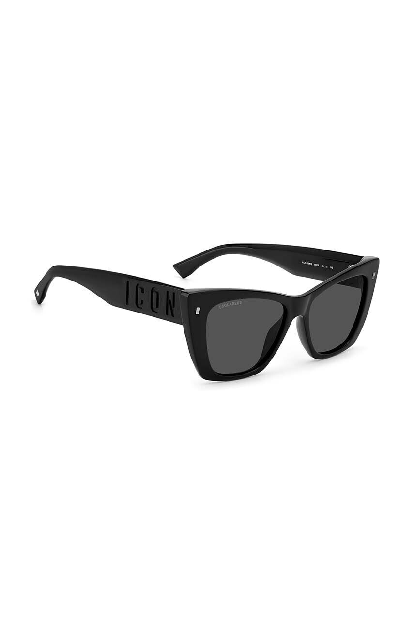 Dsquared2 ochelari de soare femei culoarea negru - Pled.ro