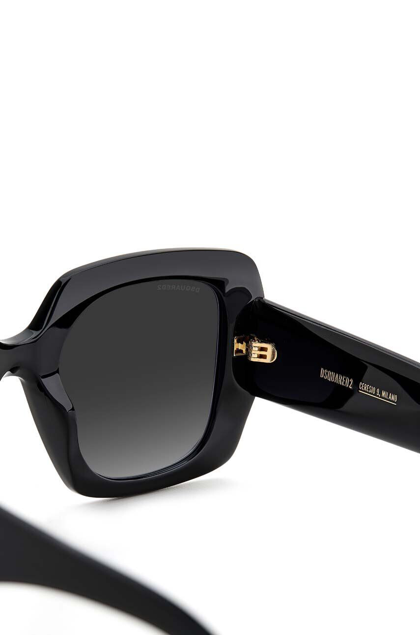 Dsquared2 ochelari de soare femei culoarea negru - Pled.ro