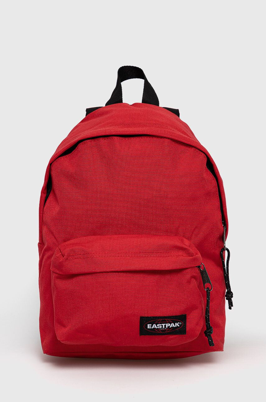 Eastpak Rucsac culoarea rosu mic material neted - Pled.ro