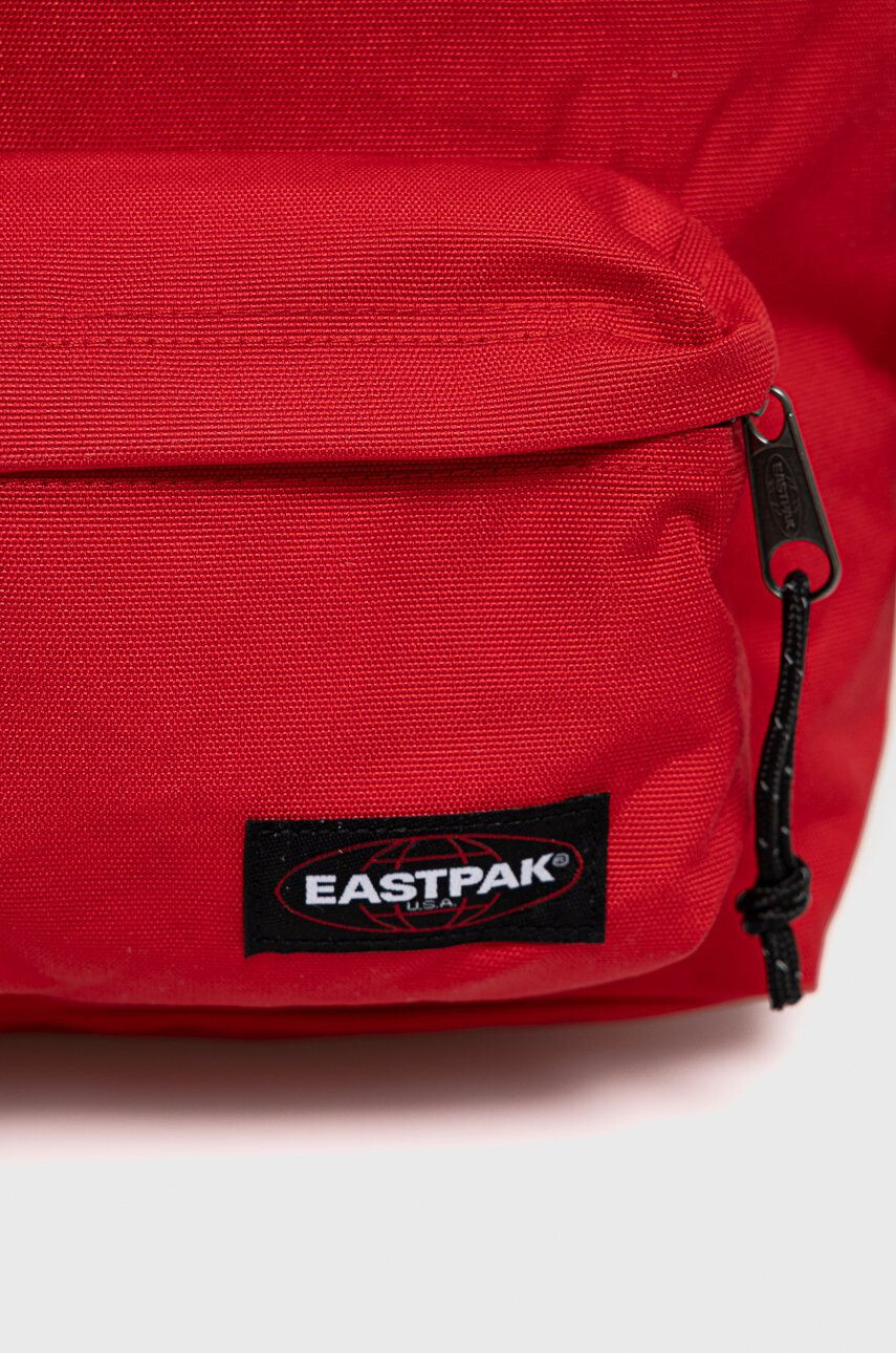 Eastpak Rucsac culoarea rosu mic material neted - Pled.ro