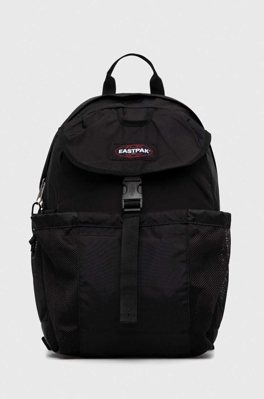 Eastpak rucsac culoarea negru mare cu imprimeu - Pled.ro