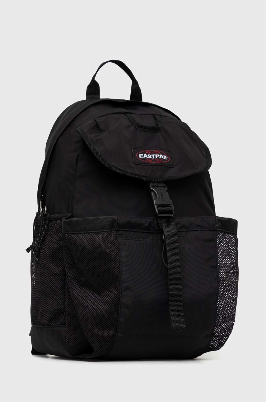 Eastpak rucsac culoarea negru mare cu imprimeu - Pled.ro