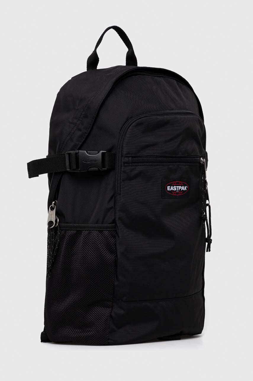 Eastpak rucsac culoarea negru mare cu imprimeu - Pled.ro