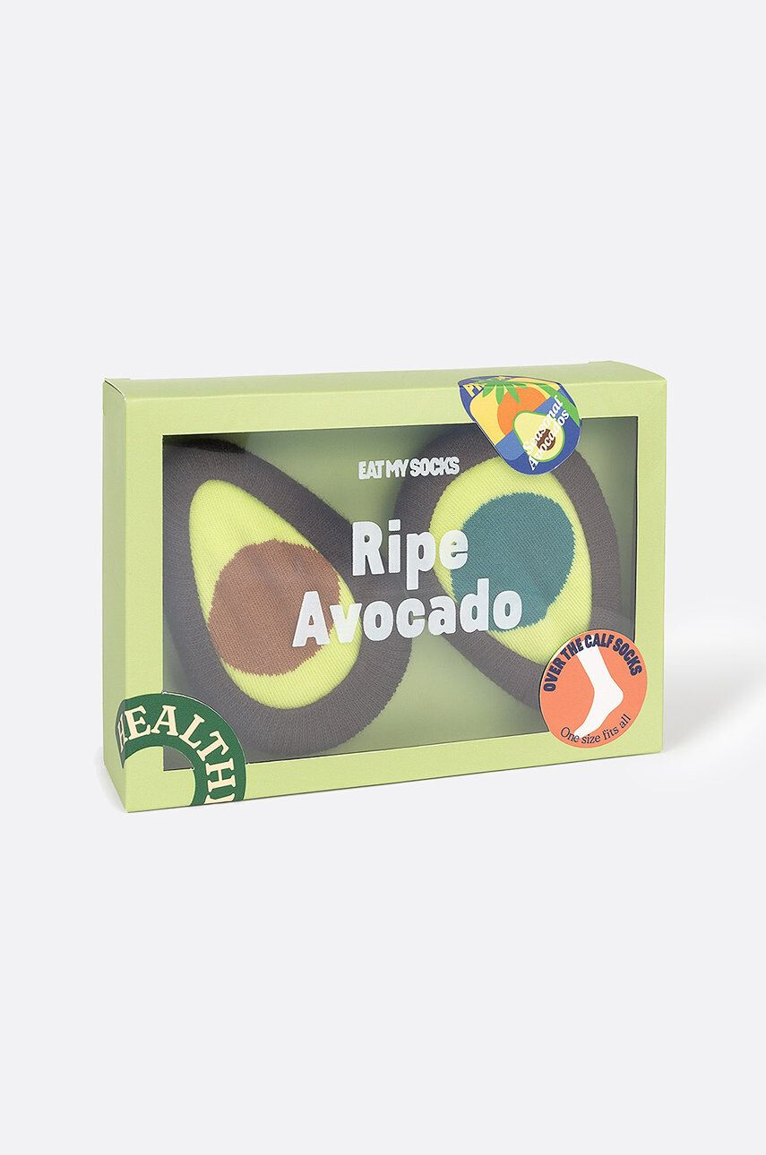 Eat My Socks Sosete Ripe Avocado - Pled.ro