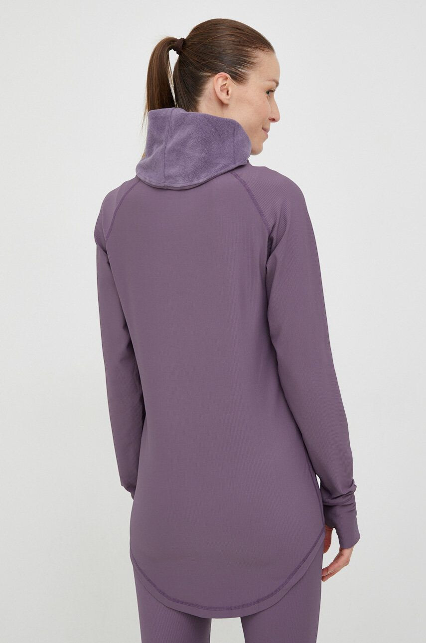 Eivy longsleeve funcțional Icecold culoarea violet - Pled.ro