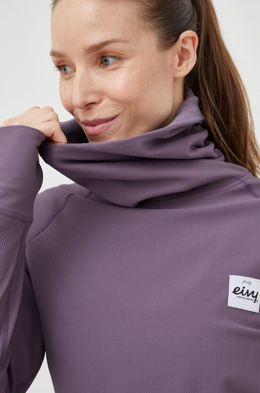 Eivy longsleeve funcțional Icecold culoarea violet - Pled.ro