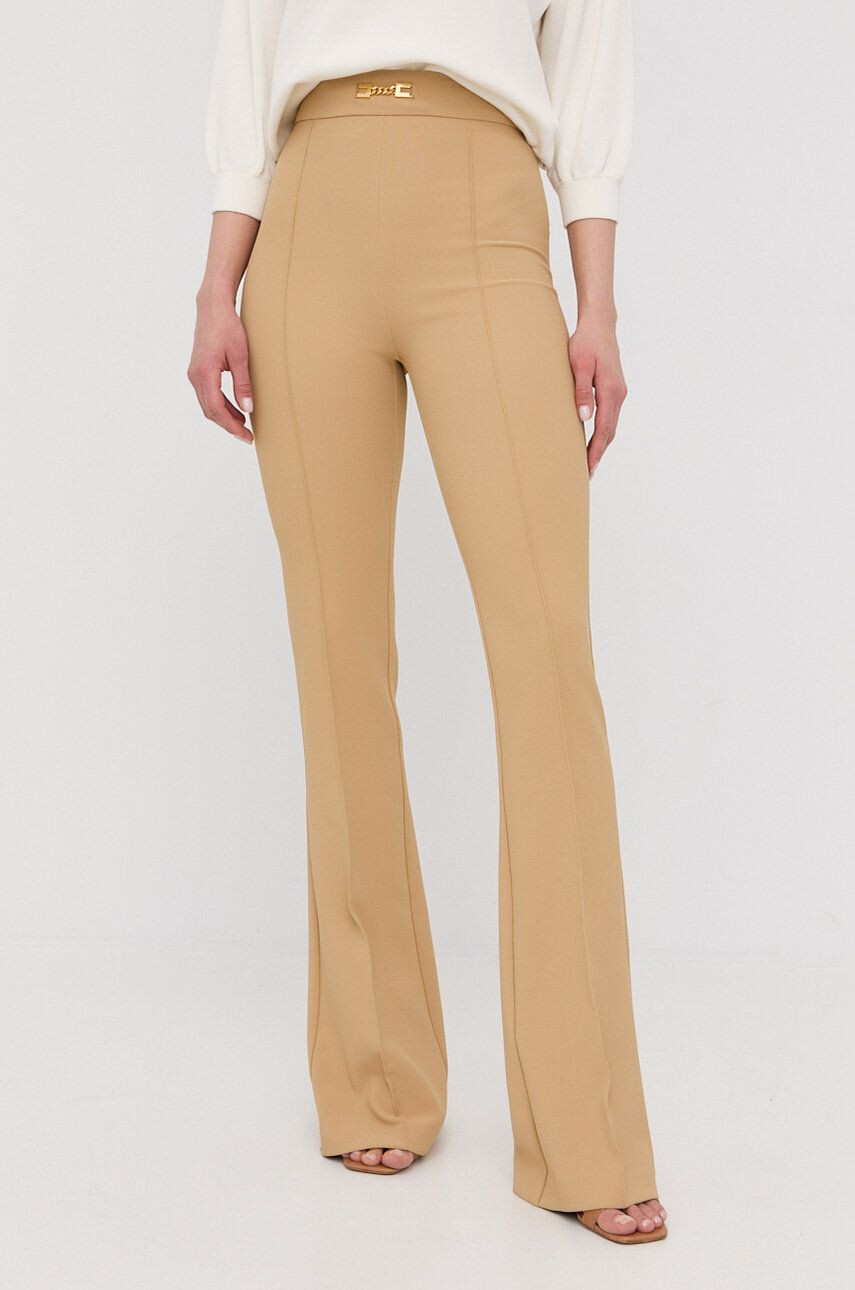 Elisabetta Franchi pantaloni femei high waist - Pled.ro