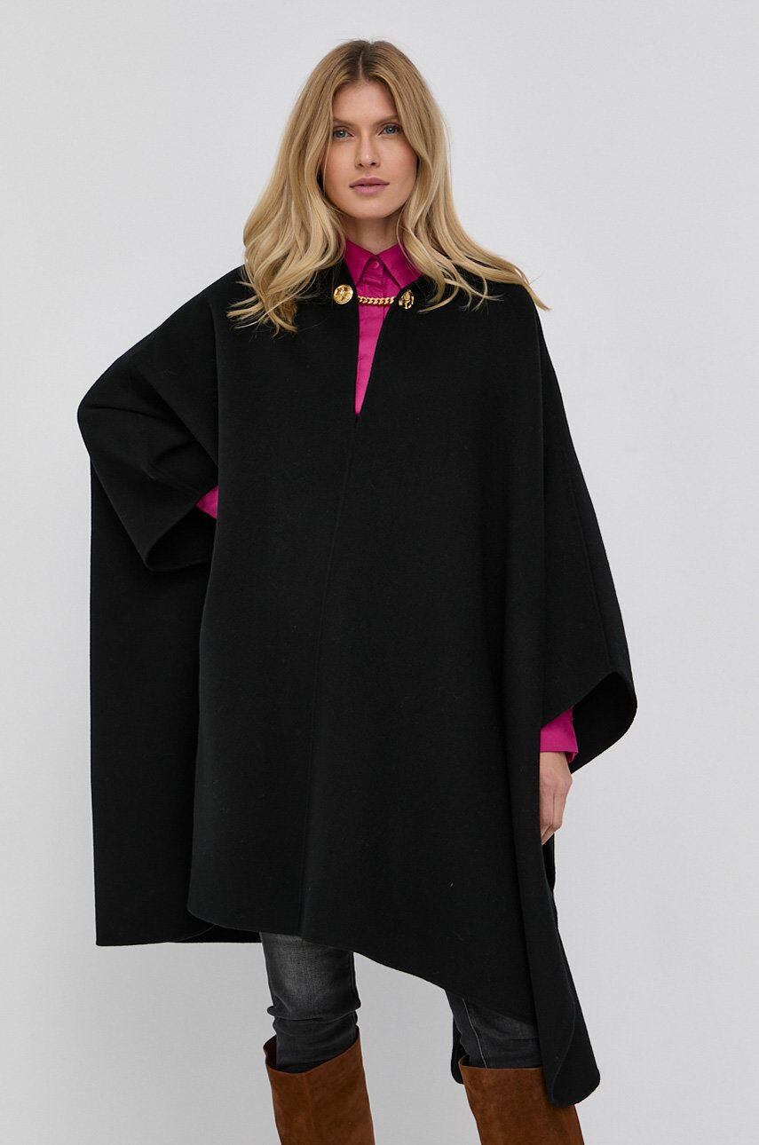 Elisabetta Franchi Poncho de lână - Pled.ro