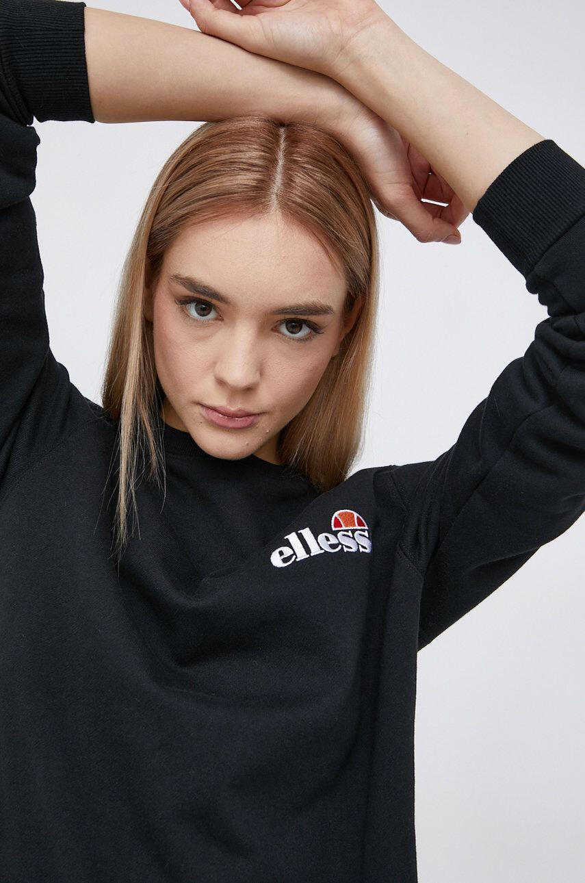 Ellesse Bluză femei culoarea negru melanj SGS08847-011 - Pled.ro