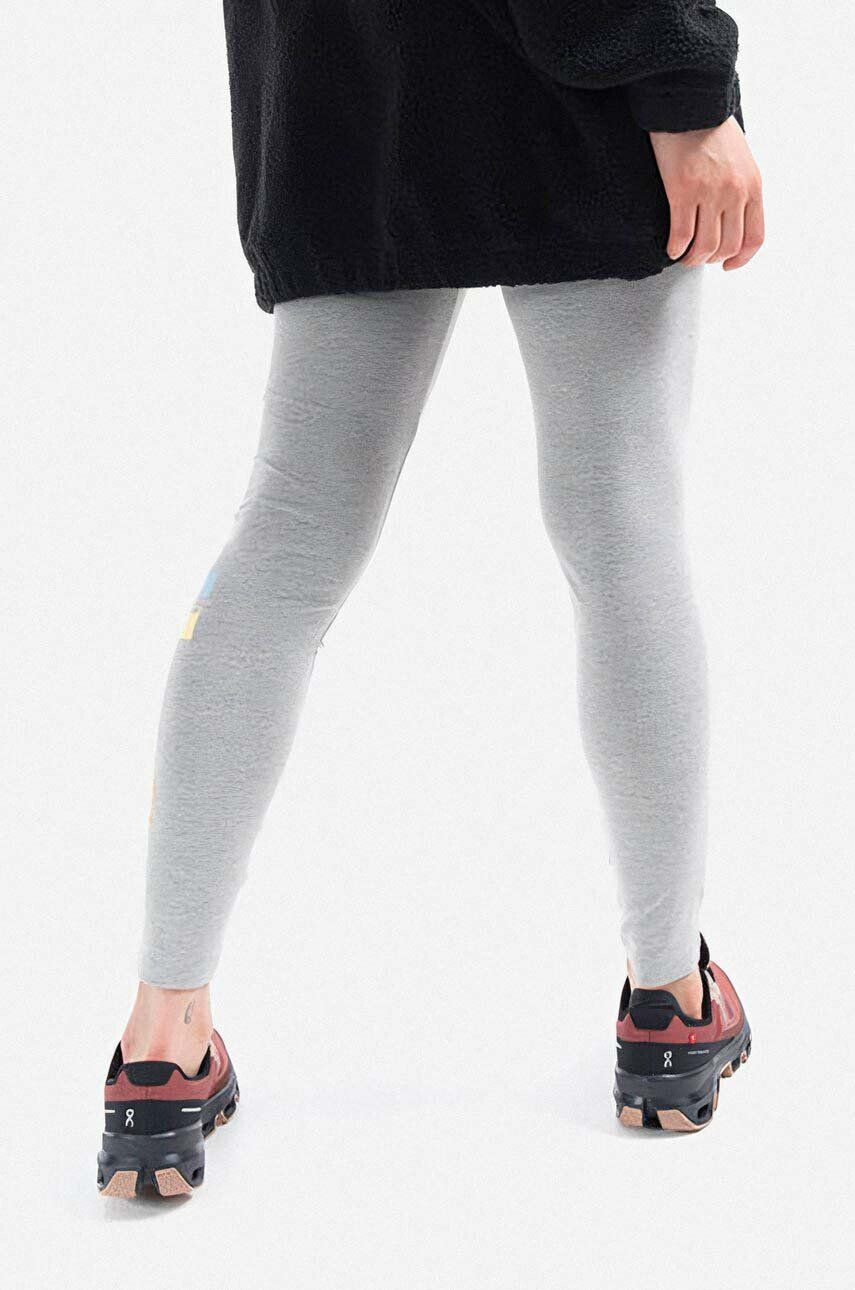 Ellesse colanți Tilly Legging femei culoarea gri cu imprimeu SGK13351-grey - Pled.ro