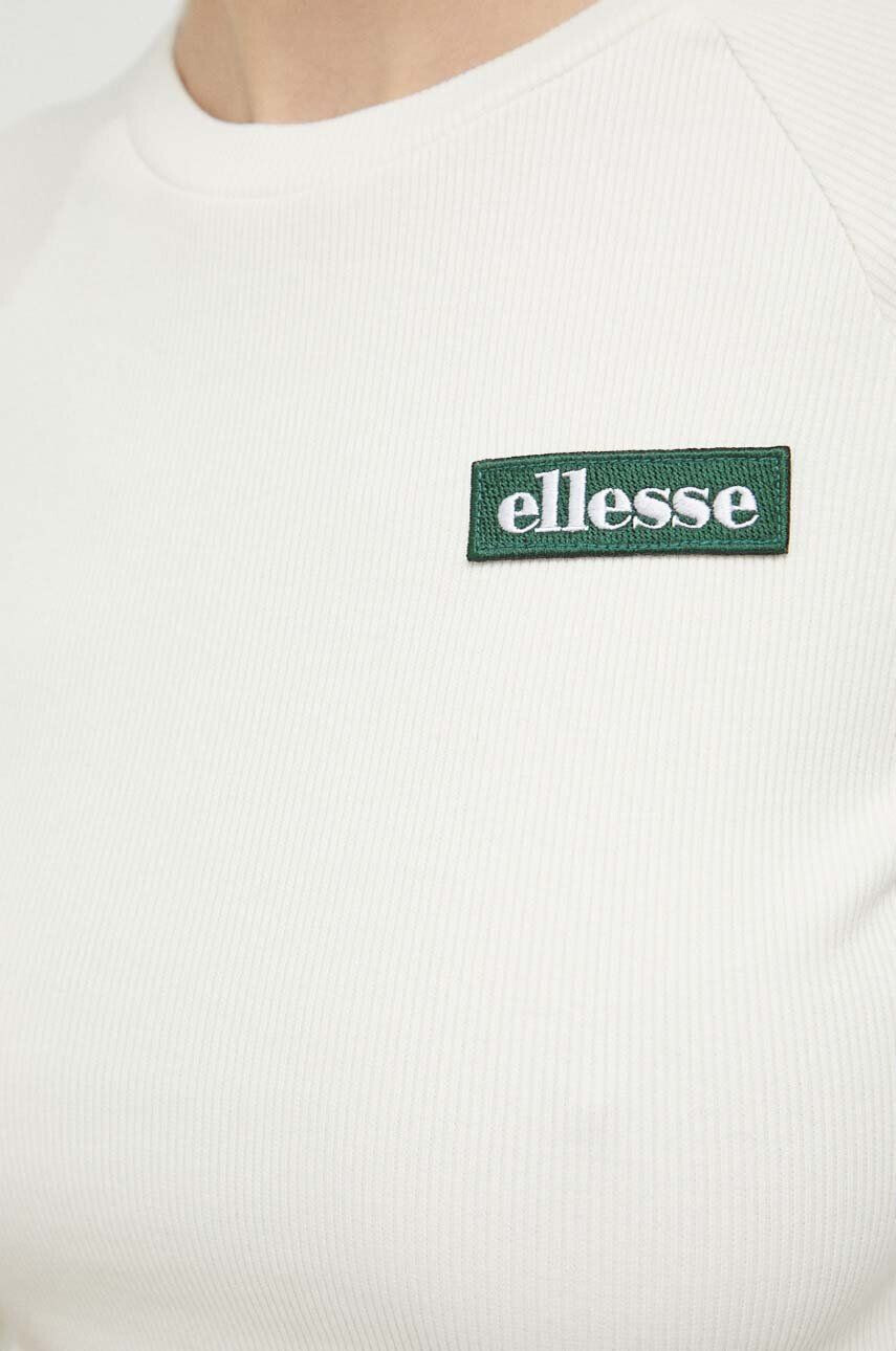 Ellesse longsleeve femei culoarea bej SGR17947-WHITE - Pled.ro