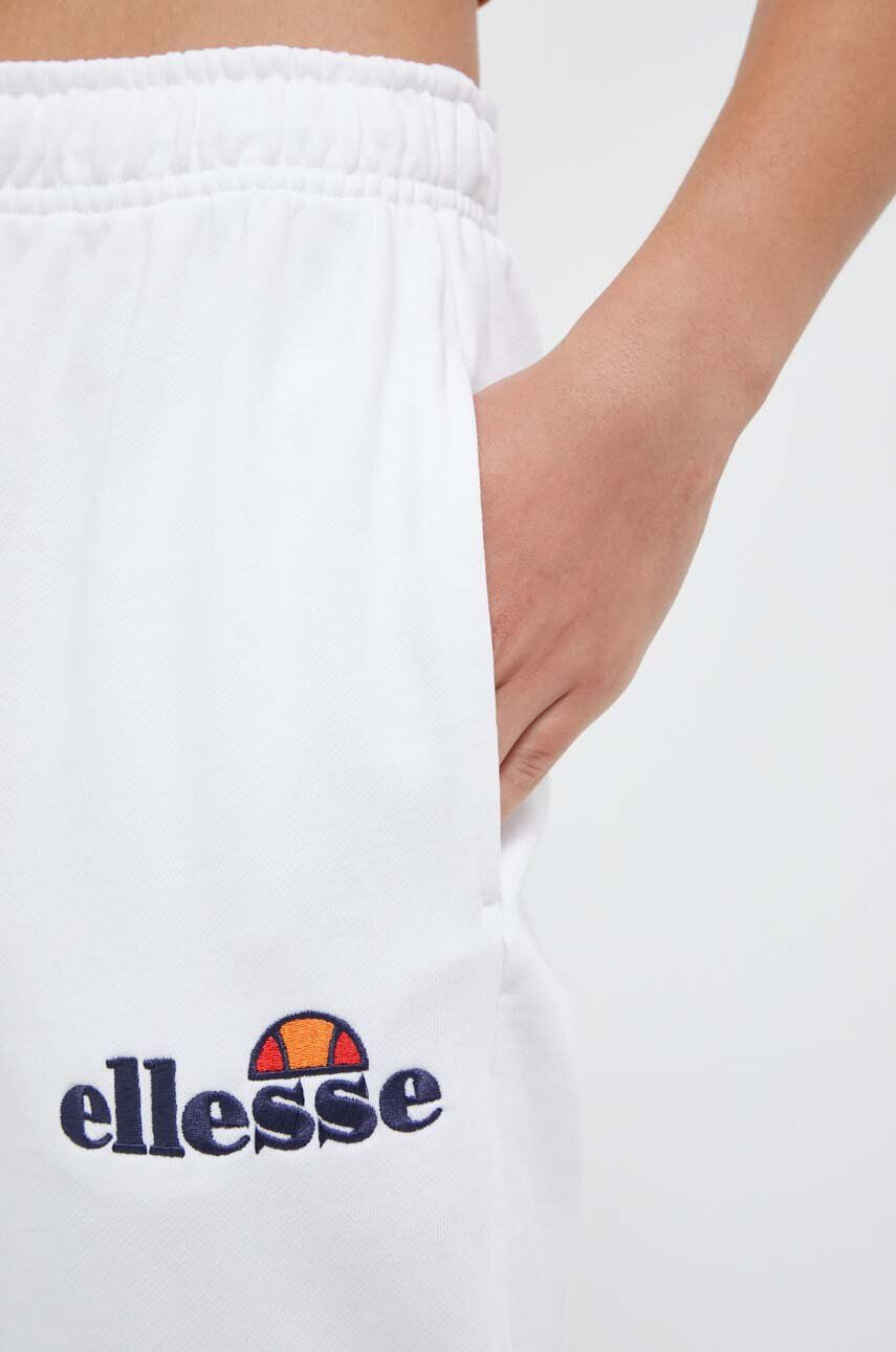 Ellesse Pantaloni femei culoarea alb material neted SGK13459-011 - Pled.ro