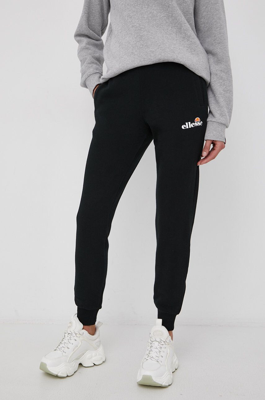 Ellesse Pantaloni femei culoarea negru melanj SGK13652-011 - Pled.ro