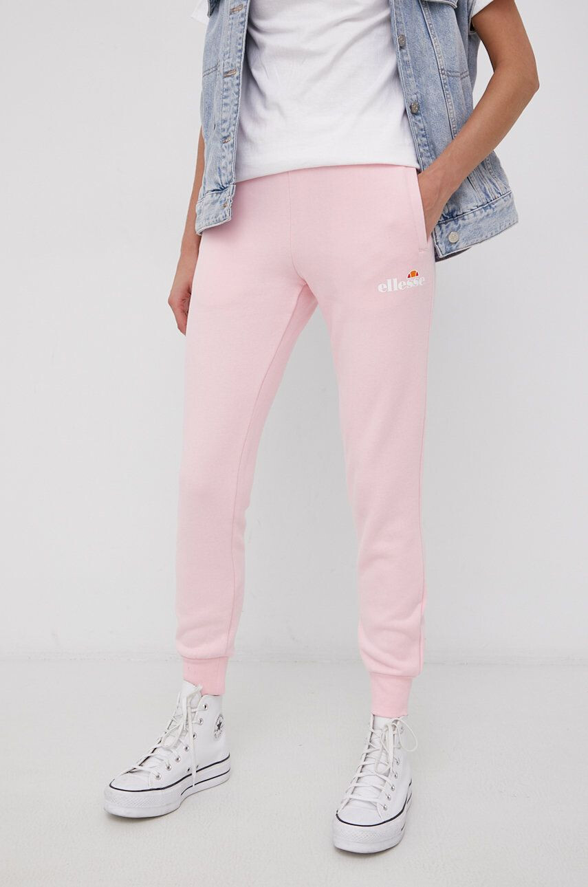 Ellesse Pantaloni femei culoarea roz melanj SGK13652-011 - Pled.ro