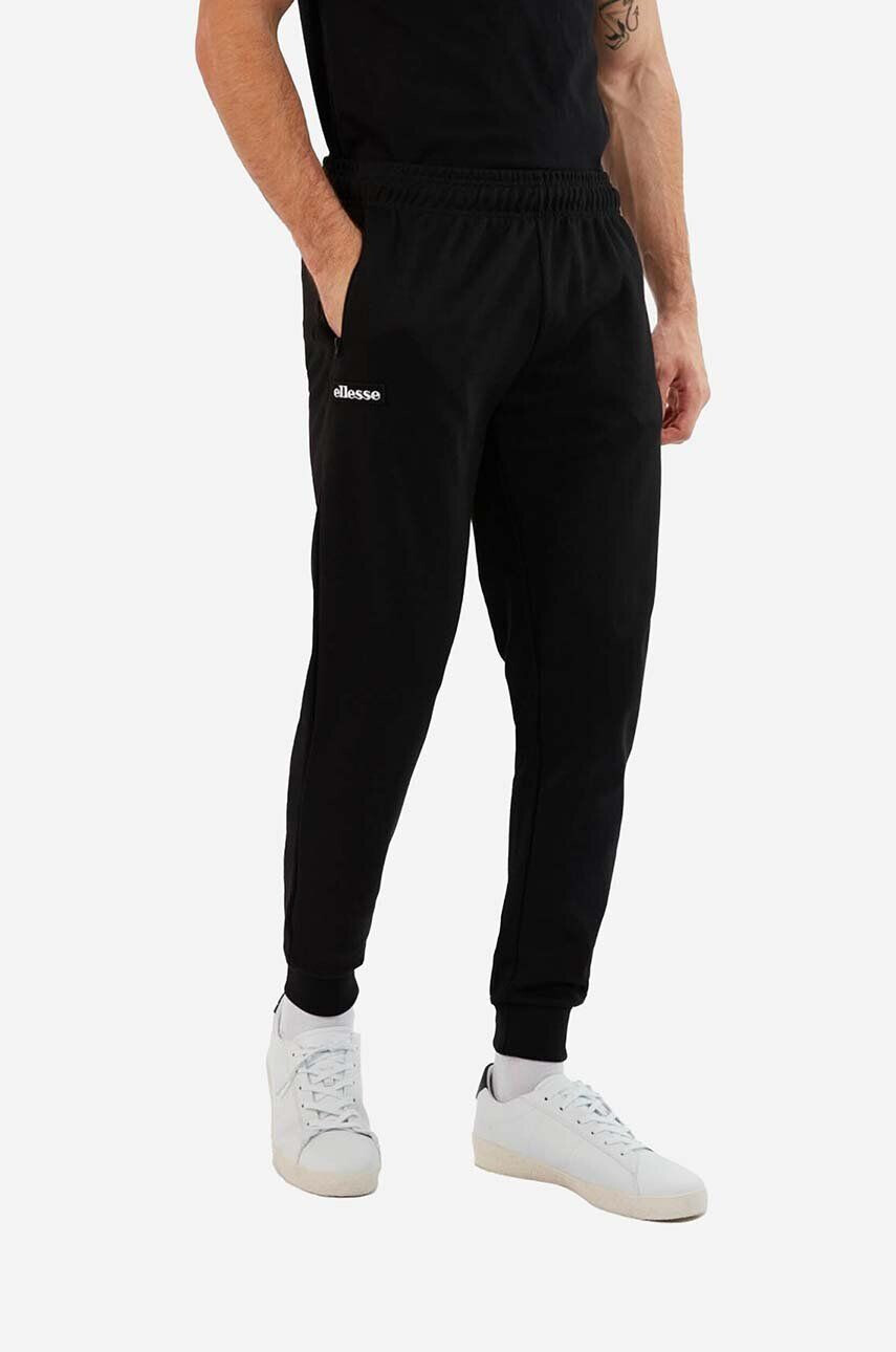 Ellesse pantaloni de trening culoarea negru neted SHR04351-BLACK - Pled.ro