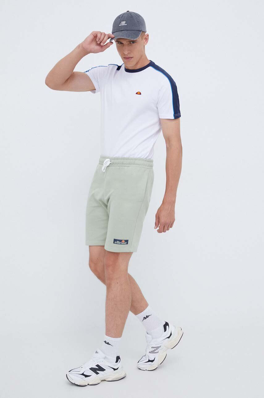 Ellesse pantaloni scurti barbati culoarea verde - Pled.ro