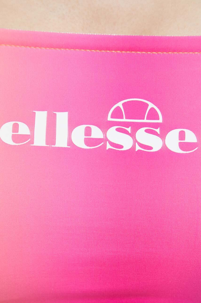 Ellesse sutien de baie culoarea roz cupa usor rigidizata - Pled.ro