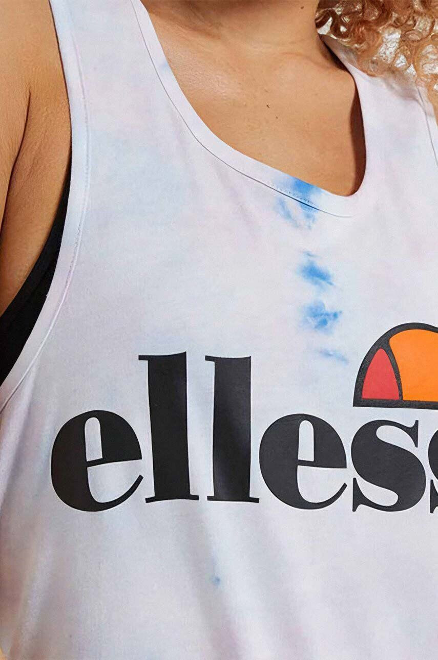 Ellesse top din bumbac Abigalle Tie Dye Vest SGI11282-blue - Pled.ro