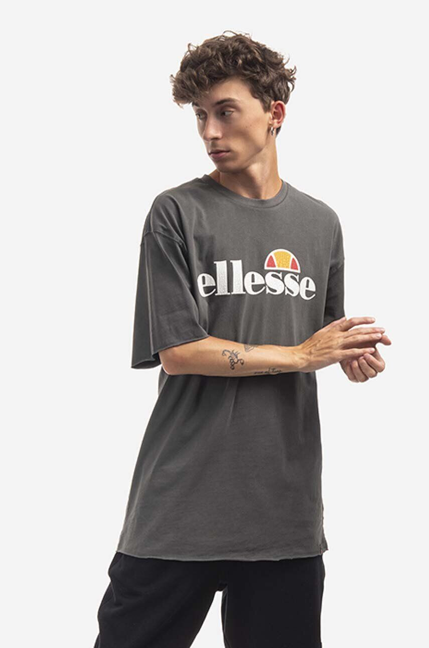 Ellesse tricou din bumbac cu imprimeu SHN15150-402 - Pled.ro