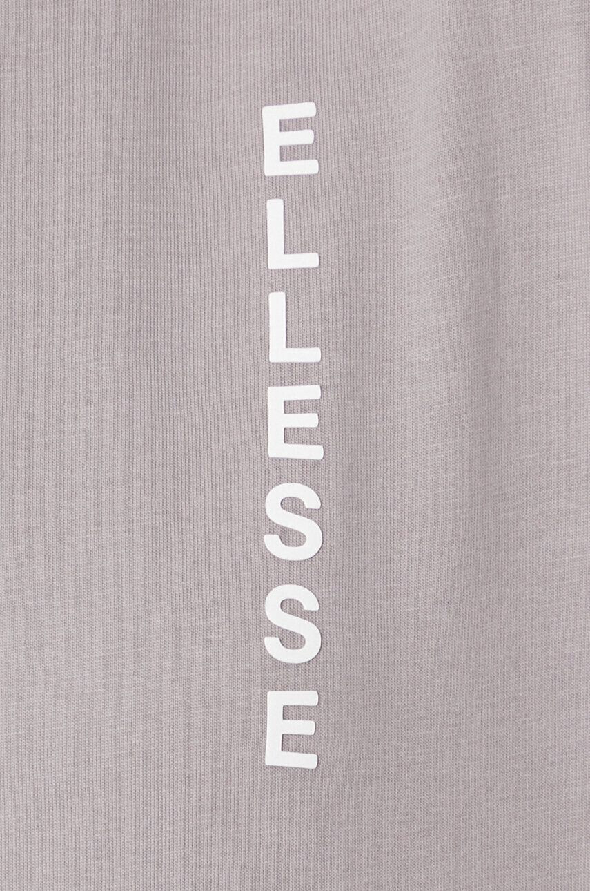 Ellesse tricou din bumbac culoarea gri SGR17777-GREY - Pled.ro