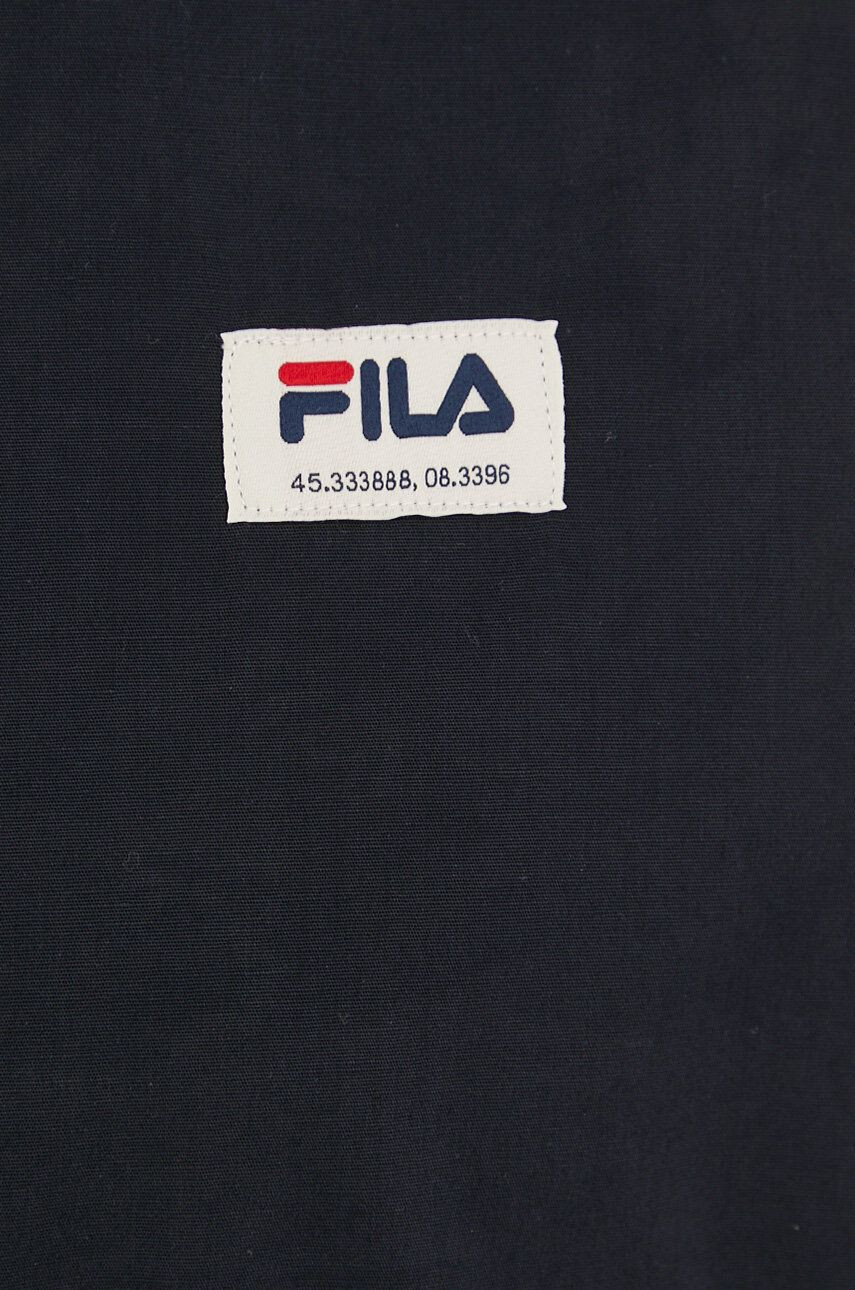 Fila bluza femei culoarea negru neted - Pled.ro