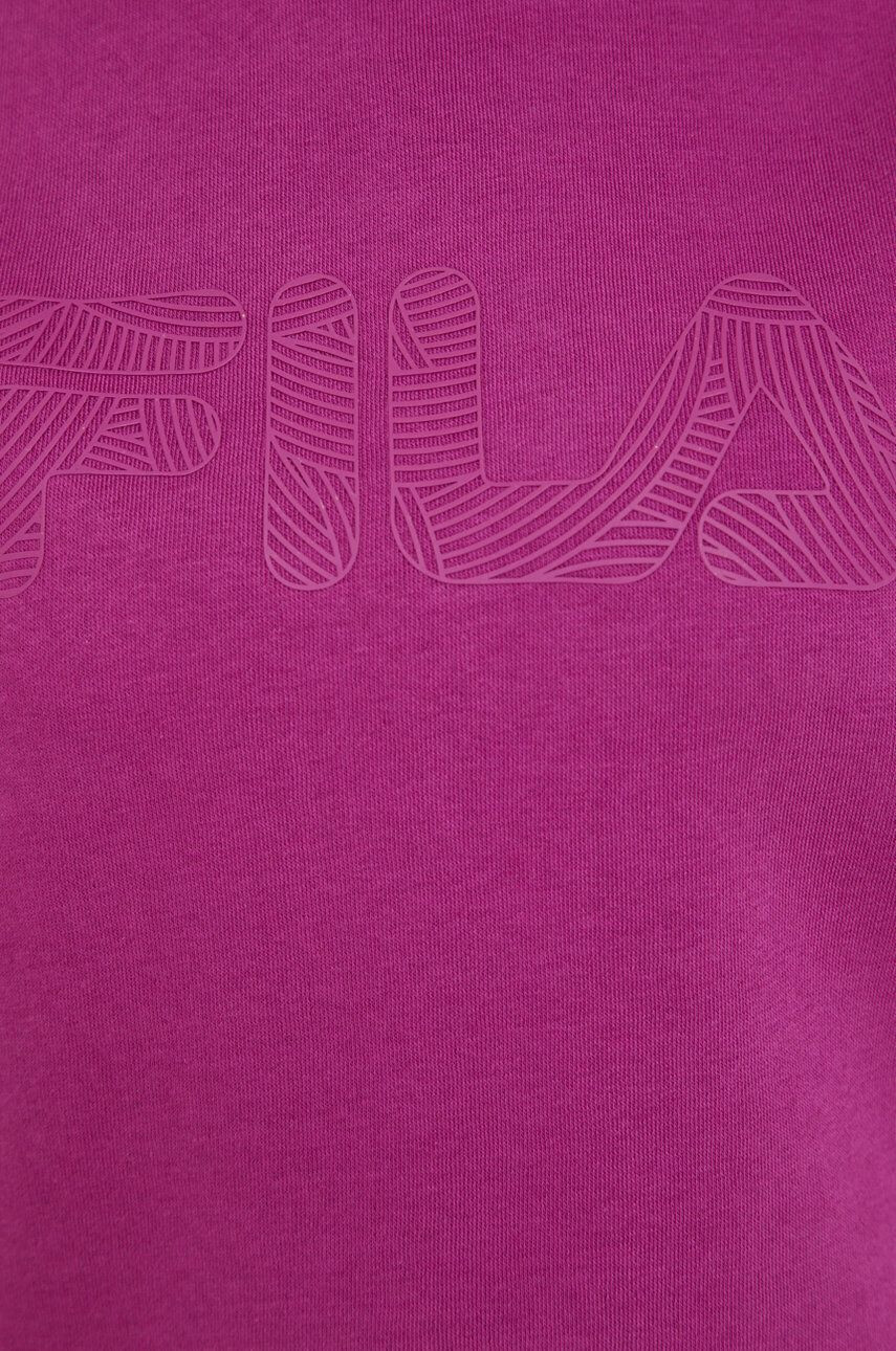 Fila bluza femei culoarea violet cu imprimeu - Pled.ro