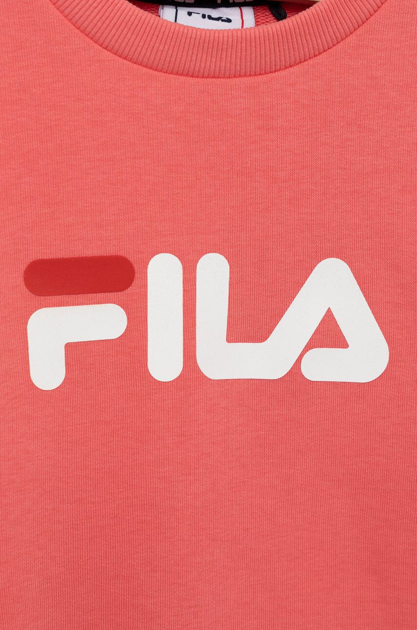 Fila bluza copii culoarea albastru marin neted - Pled.ro