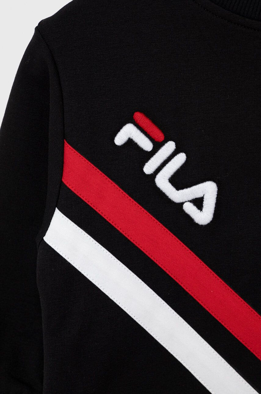 Fila bluza copii culoarea gri cu imprimeu - Pled.ro