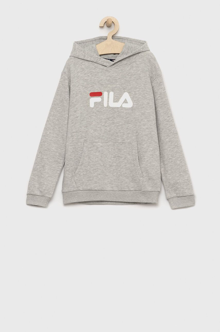 Fila bluza copii culoarea gri cu imprimeu - Pled.ro