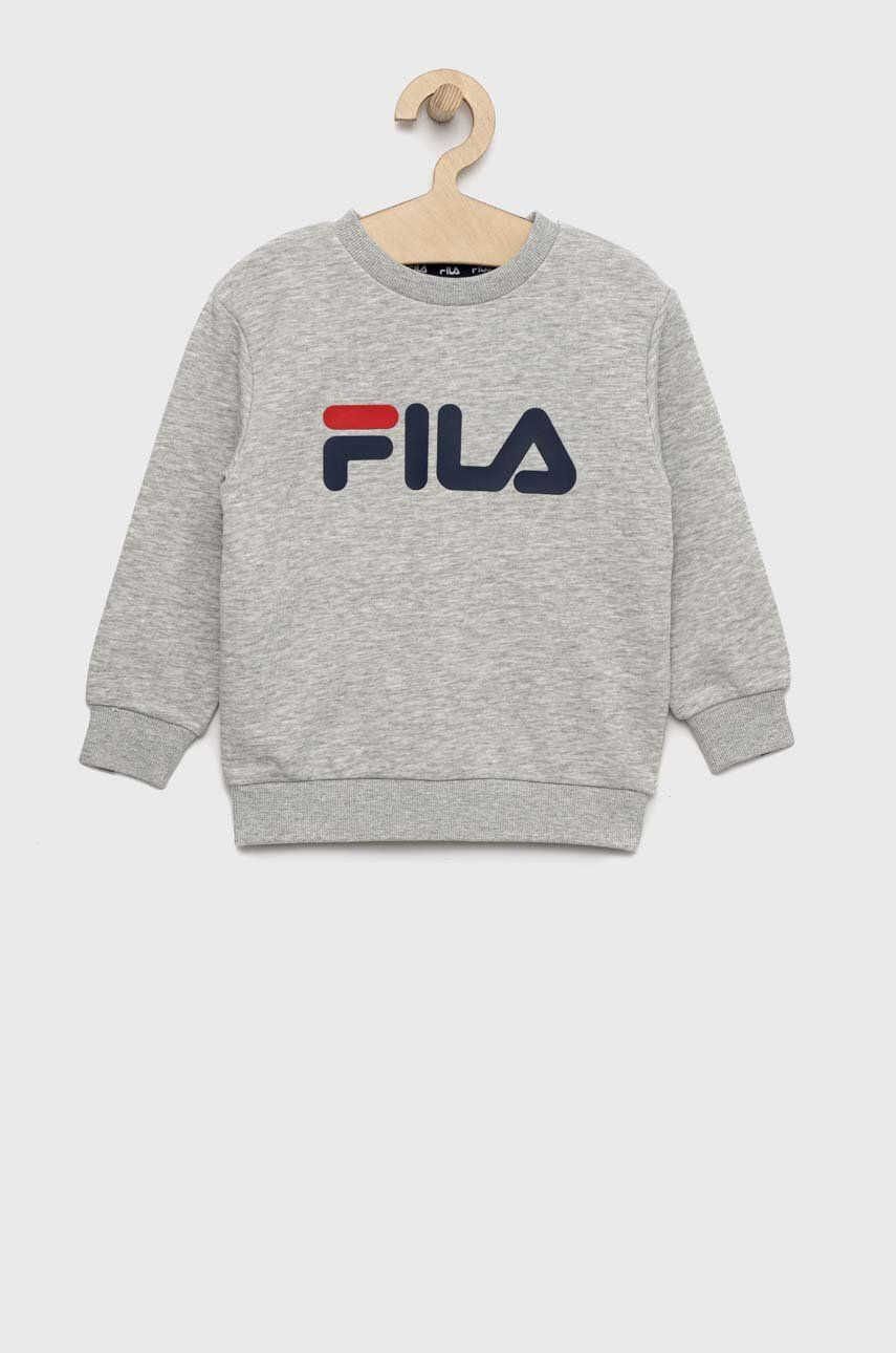 Fila bluza copii culoarea gri melanj - Pled.ro